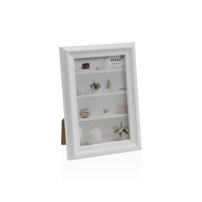 WHITE PHOTO FRAME 10X15