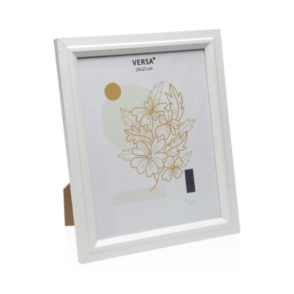 WHITE WOODEN PHOTO FRAME 20 X 25