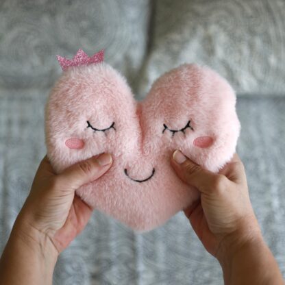 THERMAL PILLOW PINK HEART - Image 2