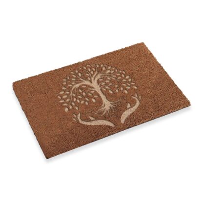 TREE OF LIFE RELIEF DOORMAT