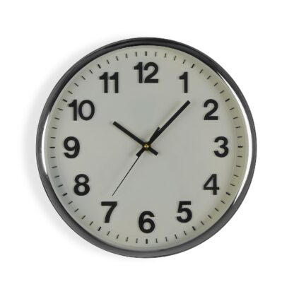 WHITE WALL CLOCK 32 CM