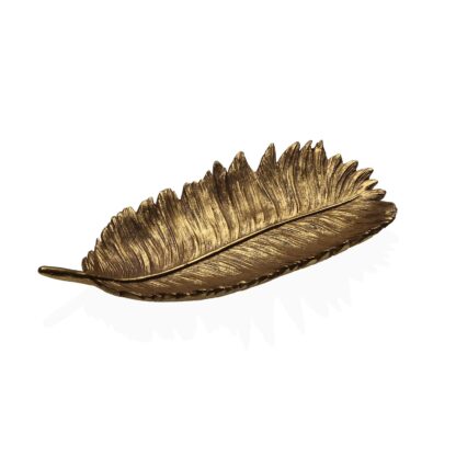 GOLDEN FEATHER CENTREPIECE