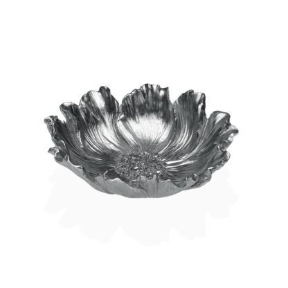 SILVER FLOWER CENTREPIECE