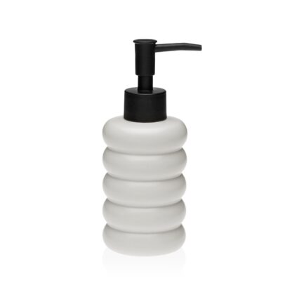 WAVY WHITE SOAP DISPENSER