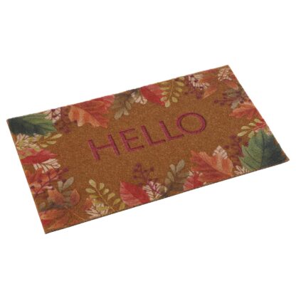 HELLO FLORAL DOORMAT 40 X 70