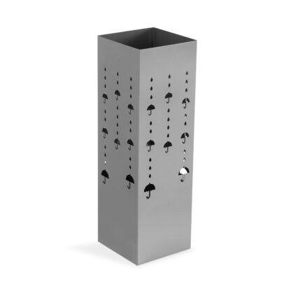 SILVER METAL UMBRELLA STAND "PARAGUAS"