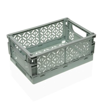 GREEN FOLDABLE BASKET