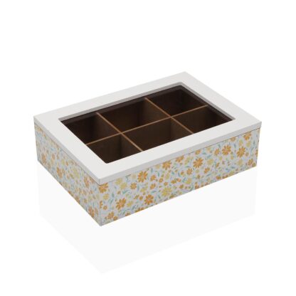 WOODEN TEA BOX CLIVIA