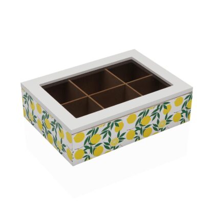 WOODEN TEA BOX LEMONS