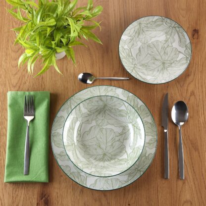 DISHES 18 PIECES PALMGREEN - Image 2