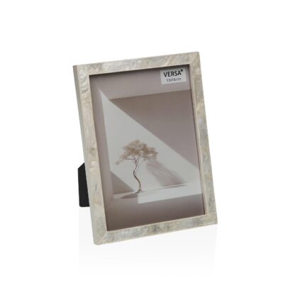 WHITE SHELL PHOTO FRAME 13X18