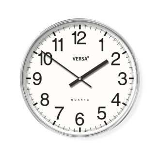 WHITE WALL CLOCK 30X4CM