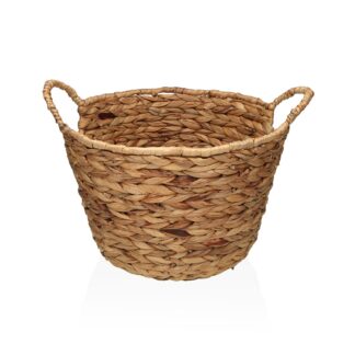 ROUND BASKET WITH HANDLES 34X29