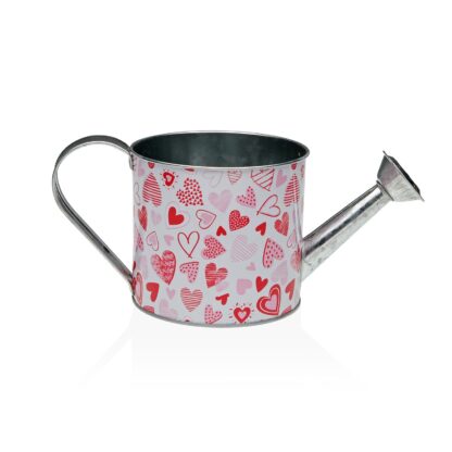 26 CM WATERING CAN WITH HEARTS