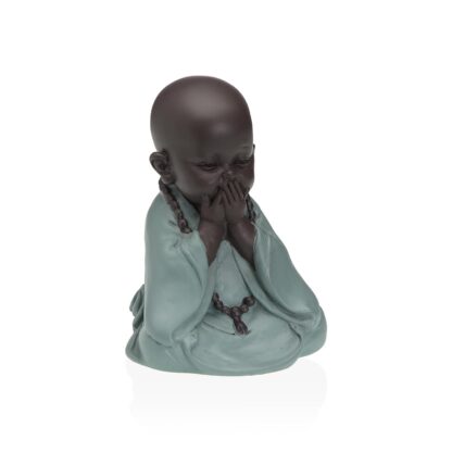 LAUGHING BUDDHIST MONK FIGURE