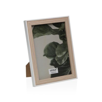 WHITE WOODEN PHOTO FRAME 13 X 18