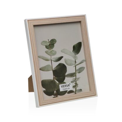 WHITE WOODEN PHOTO FRAME 15 X 20