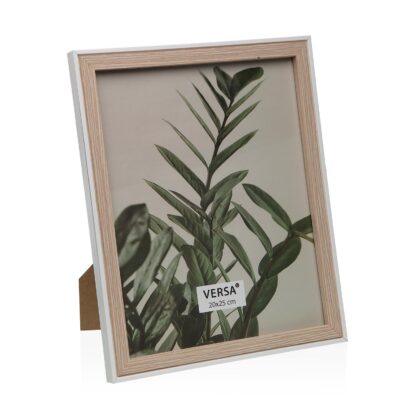 WHITE WOODEN PHOTO FRAME 20 X 25