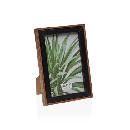 BLACK WOODEN PHOTO FRAME 10 X 15