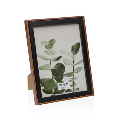 BLACK WOODEN PHOTO FRAME 15 X 20