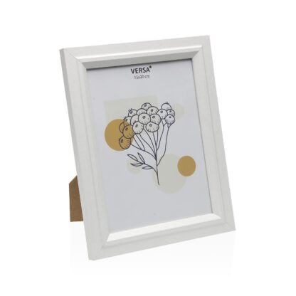WHITE WOODEN PHOTO FRAME 15 X 20