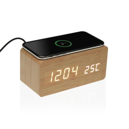 RECTANGULAR CLOCK WITH CHARGING STATION - Image 2