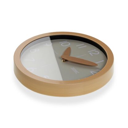 LIGHT GREY RAY WALL CLOCK 30CM - Image 2