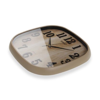 WOODEN EFFECT WALL CLOCK 30CM - Image 2