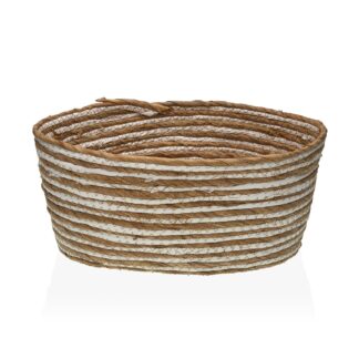 OVAL BASKET WITH HANDLES