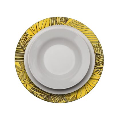 GOLD LEAF CHARGER PLATE - Image 2