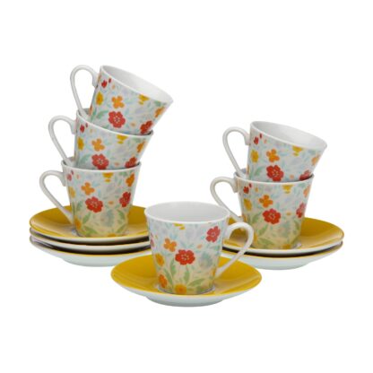 SET 6 COFFEE CUPS  FLANDES