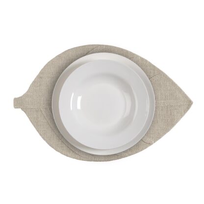 WHITE LEAF PLACEMAT - Image 2