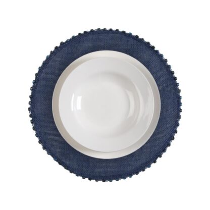 ROUND BLUE PLACEMAT - Image 2