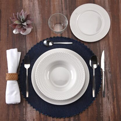 ROUND BLUE PLACEMAT - Image 3