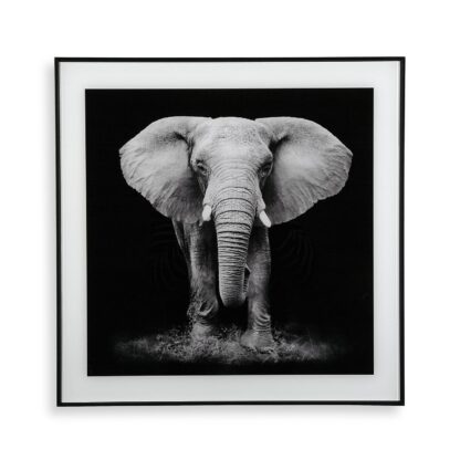 DECORATIVE PLAQUE ELEPHANT
