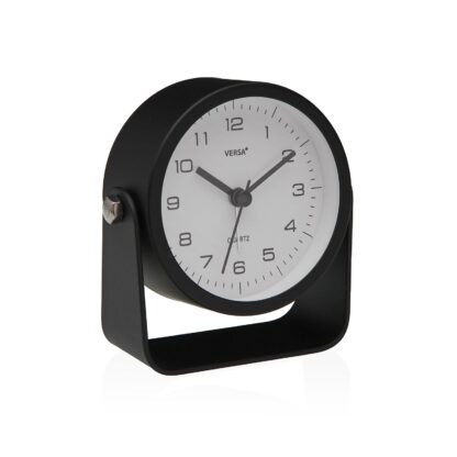 BLACK ALURA ALARM CLOCK