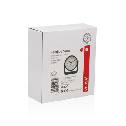 BLACK ALURA ALARM CLOCK - Image 3