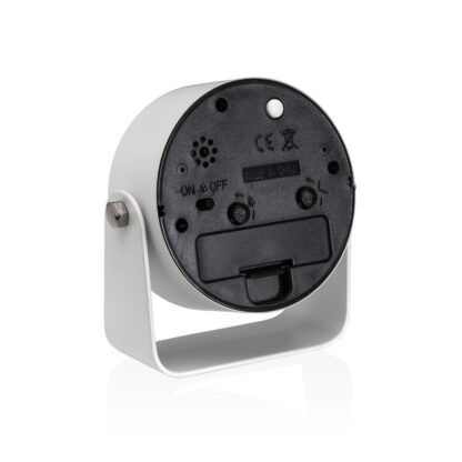 WHITE ALURA ALARM CLOCK - Image 2