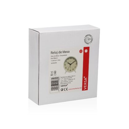 WHITE ZEAL ALARM CLOCK - Image 3