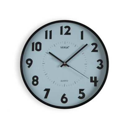 WALL CLOCK BLUE 30CM