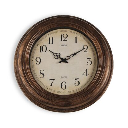 ANTIQUE GOLD WALL CLOCK 51CM