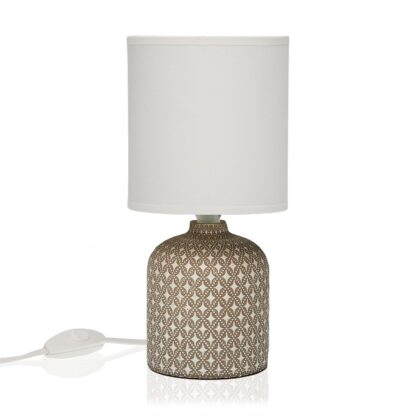 LAMP RHOMBUSES TAUPE