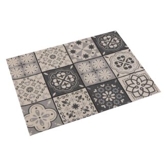 PLACEMAT GREY MOSAIC