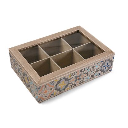 ALFAMA WOODEN TEABOX