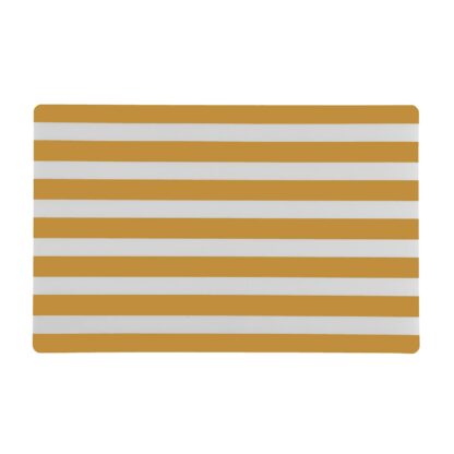 YELLOW STRIPED PLACEMAT