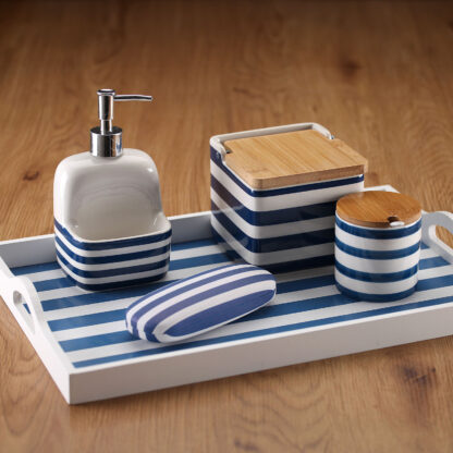 BLUE STRIPED PLACEMAT - Image 2