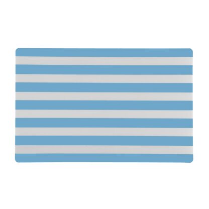 LIGHT BLUE STRIPED PLACEMAT