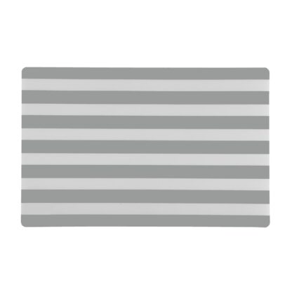 GREY STRIPED PLACEMAT