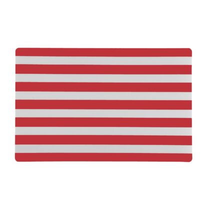 RED STRIPED PLACEMAT