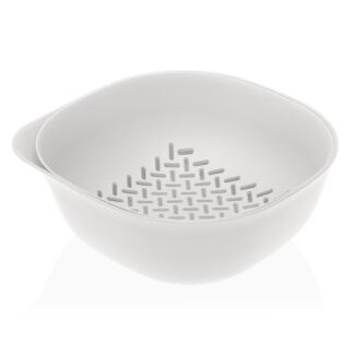 WHITE DRAIN BASKET